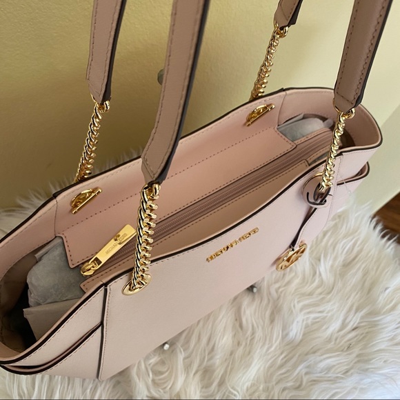 Michael Kors jet set Large chain shoulder tote bag - Picture 3 of 13